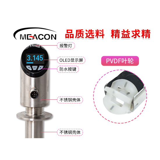 FIC200轮转流量计_温度流量一体式监控_流量计_杭州美控