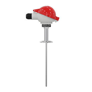 美控_Pt100铠装热电阻 卡箍安装